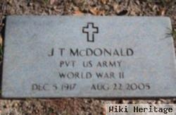 J T Mcdonald