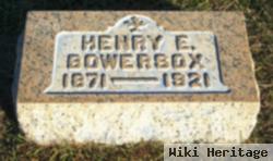 Henry E Bowersox