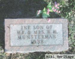 Infant Son Munsterman