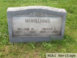 William H Mcwilliams