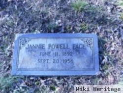 Jannie Powell Pace