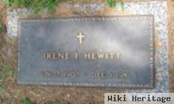 Irene I Hewitt