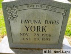 Layuna Estelle Davis York