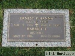 Ernest P Hanna
