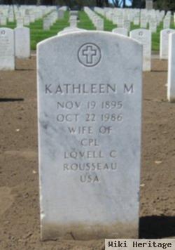 Kathleen Marie Mcconnon Rousseau