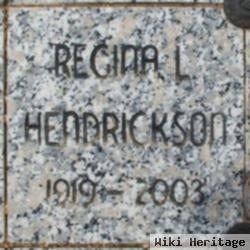 Regina Lucille Kuhnly Hendrickson