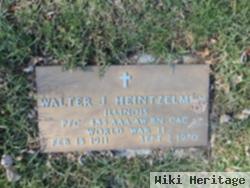 Walter J Heintzelman