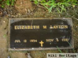 Elizabeth M Layton