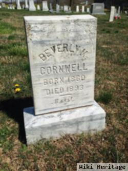 Beverly Milton Cornwell