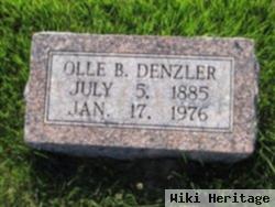 Ollie B. Denzler