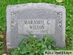 Marjorie G Wilson