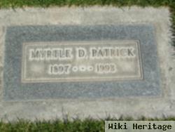 Myrtle Madison Dungan Patrick