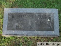 B Elizabeth "betty" John Young