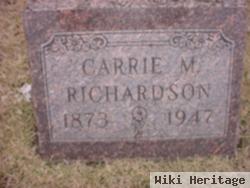 Carrie M Richardson