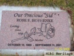 Rose F. Ervin Hofhenke