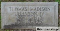 Thomas Madison Johnson, Iv