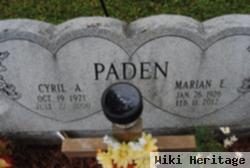 Marian E. Seeley Paden