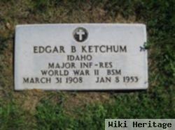 Edgar B Ketchum