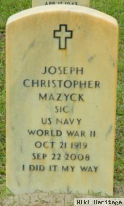 Joseph Christopher Mazyck