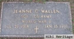 Sgt Jeanne C Wallen