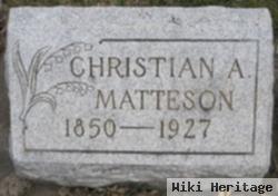 Christian A Matteson