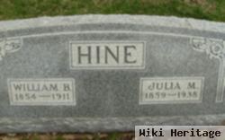 William B Hine