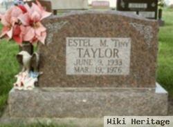 Estel M. "tiny" Taylor