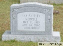 Ina Shirley Moore Merrell