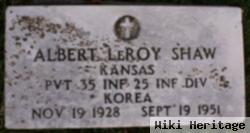 Pvt Albert Leroy Shaw