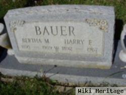 Bertha M. Bauer