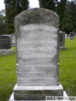 Mary Anna Hackley Welsh