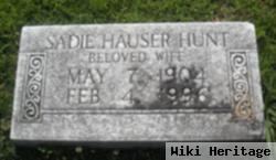 Sadie Hauser Hunt