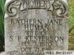 Kathern Jane Human Kesterson