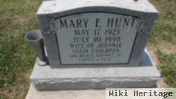 Mary E Hunt