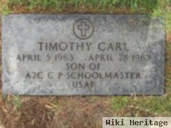 Timothy Carl Schoolmaster