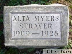 Alta Myers Strayer