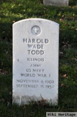 Harold Wade Todd