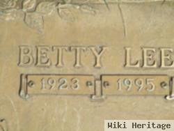 Betty Lee Jones