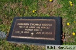 Emerson Thomas Riddle