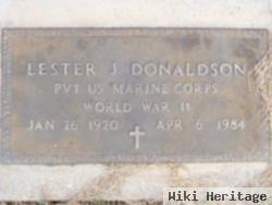 Lester J Donaldson