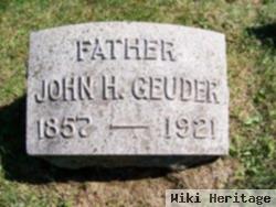 John Harold Geuder, Sr