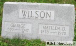 Matilda D. Peterson Wilson