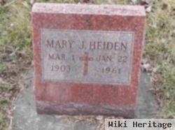 Mary J. Heiden