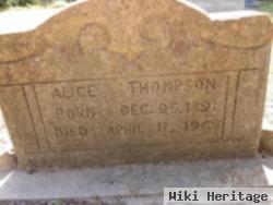 Alice Thompson