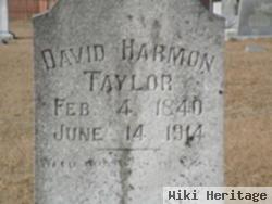 David Harmon Taylor, Jr