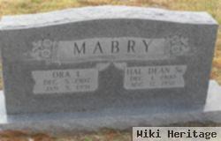 Hal Dean Mabry, Sr