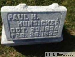 Paul Howard Hunsicker