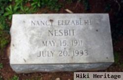 Nancy Elizabeth Nesbit