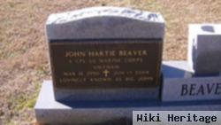 John Hartie Beaver