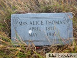 Alice (Mrs.) Thomas